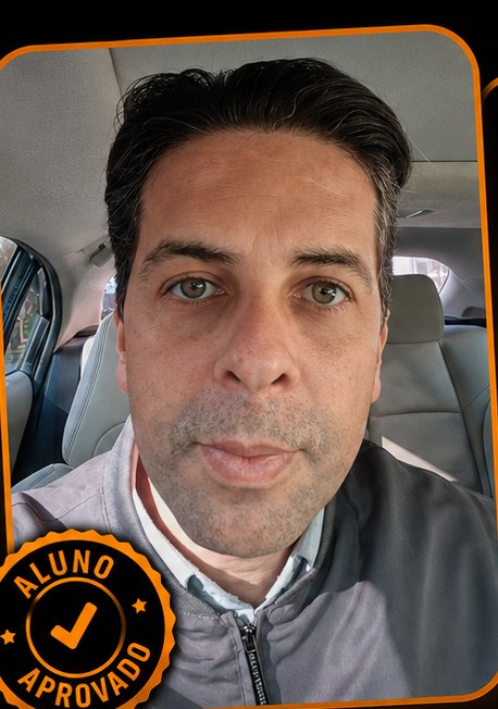 Foto de Ezequiel Cardoso, aluno da Parceirão do Motorista