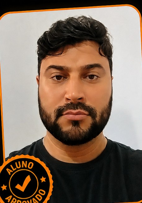 Foto de Rafael Souza, aluno da Parceirão do Motorista